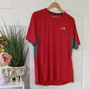 🟣 Under Armour Heat Gear T-shirt Sz XL